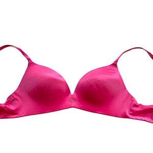Victorias Secret Womens Bright Pink Wireless Bra, 36B